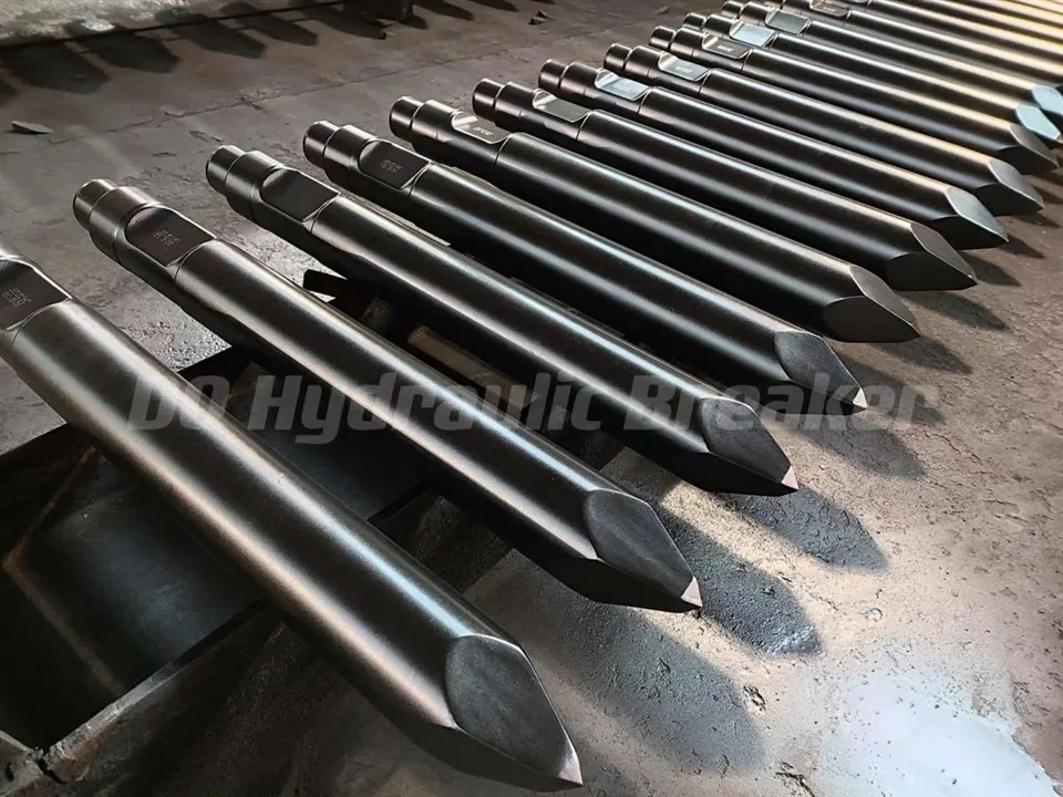 DQ Machinery Manufacturing Високоякісні запасні частини долота гідравлічного молота для HB20G GB8AT SB81 SB100 SB121 SB131 SB151